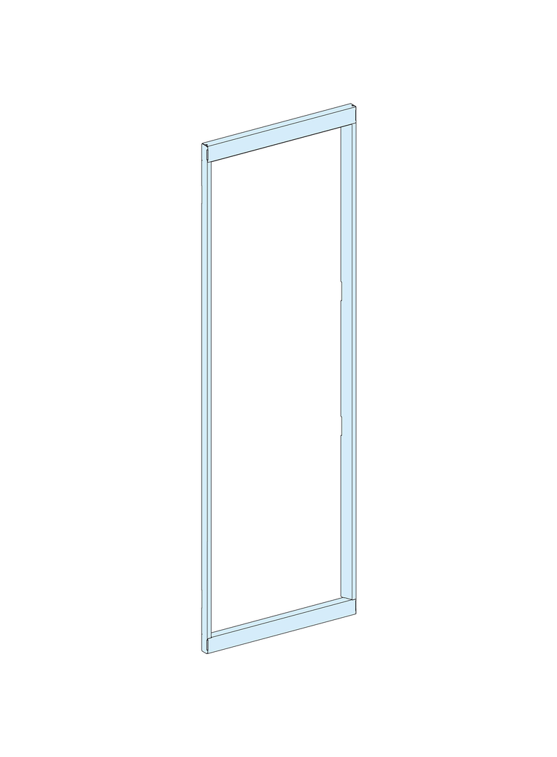 Rozdzielnice PrismaSet, osłona ramy IP30 400mm