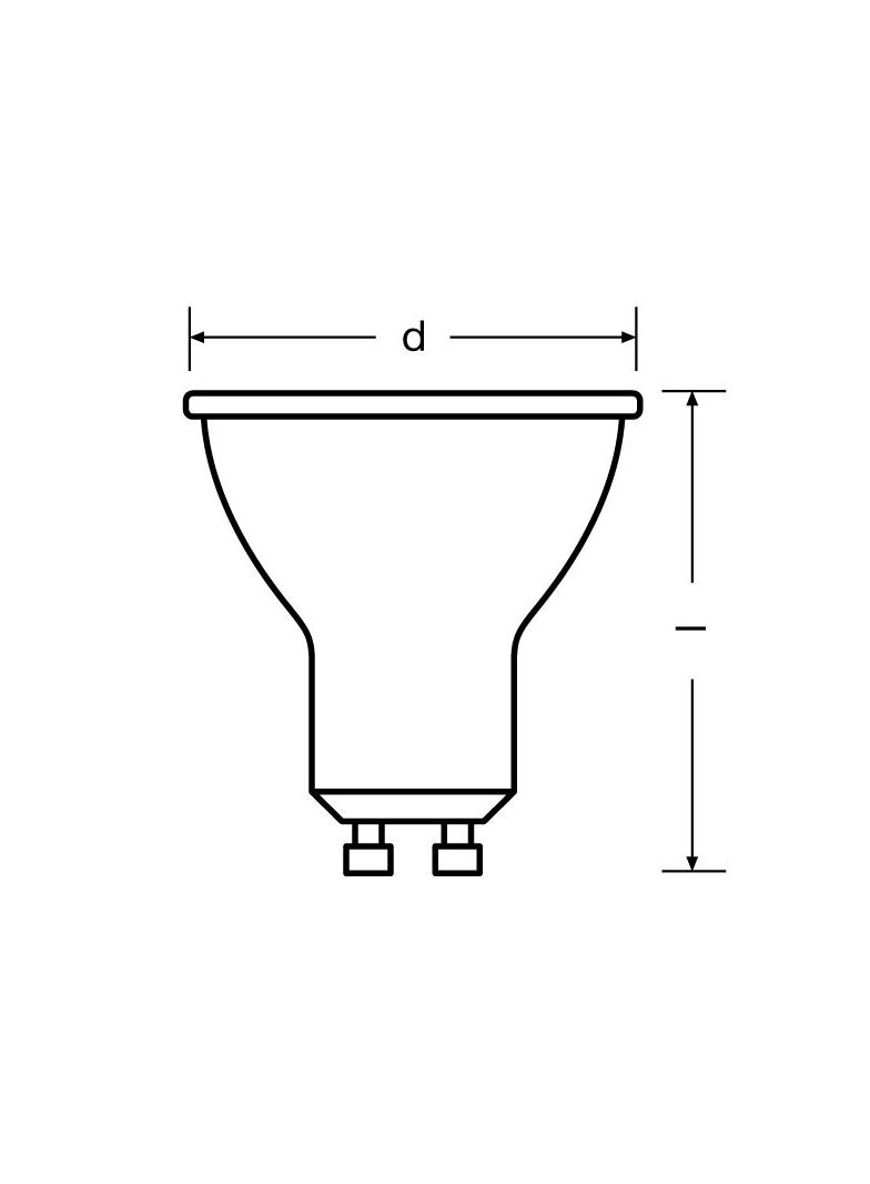 Lampa LED COMFORT/SUPERIOR DIM Spot 46 PAR16 Glass 6,7W/927 GU10
