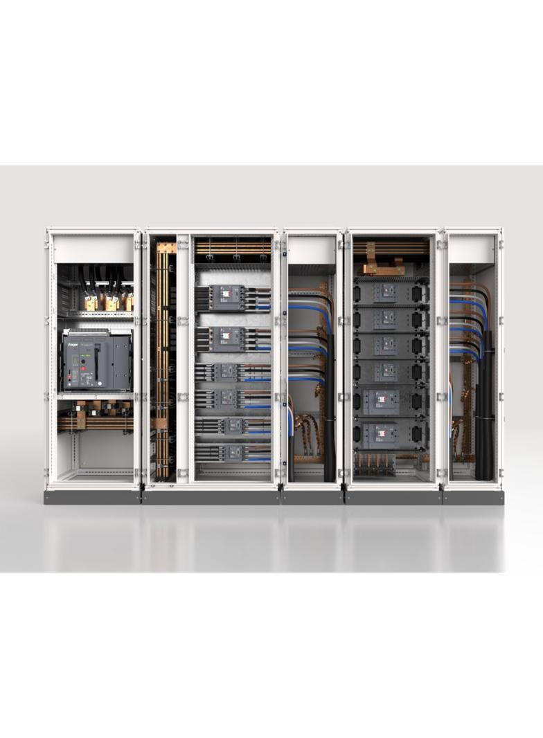 Profil izolacyjny 30x10 do wsparcia szyn Cu długość 1000mm UZ10GFR HAGER