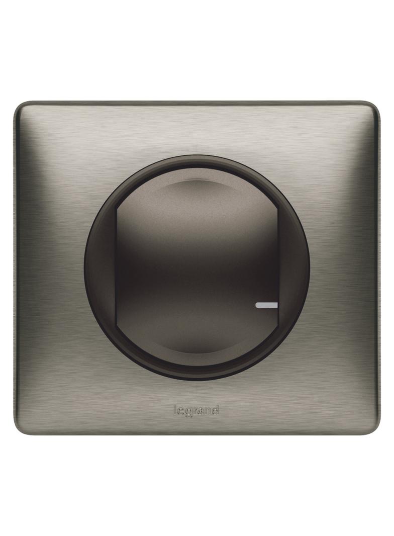 CELIANE WITH NETATMO - ŁĄCZNIK CONNECTED Z FUNKCJĄ ŚCIEMNIANIA GRAFITOWY, Legrand