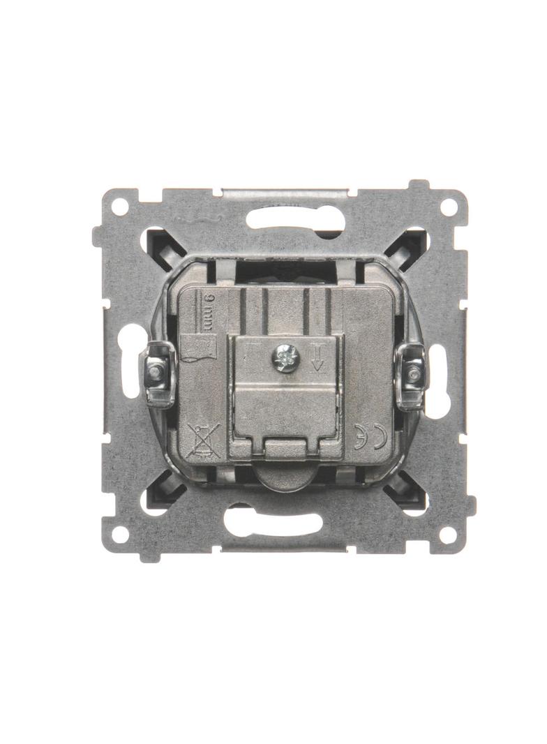 Simon 54 Gniazdo antenowe R-TV zakończeniowe do gniazd przelotowych brąz mat