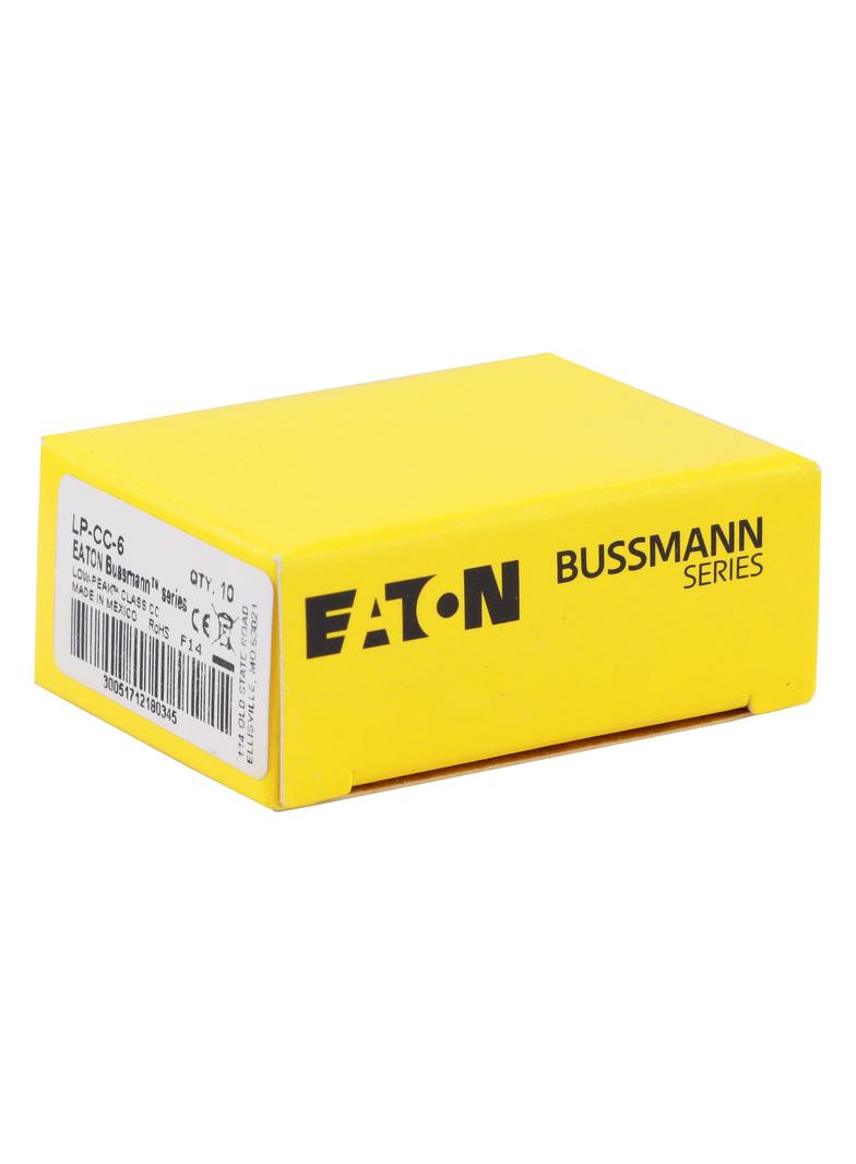 LOW PEAK CC TIME DELAY 6A 600 VAC/150VDC zwłoczna klasa CC LP-CC-6 EATON