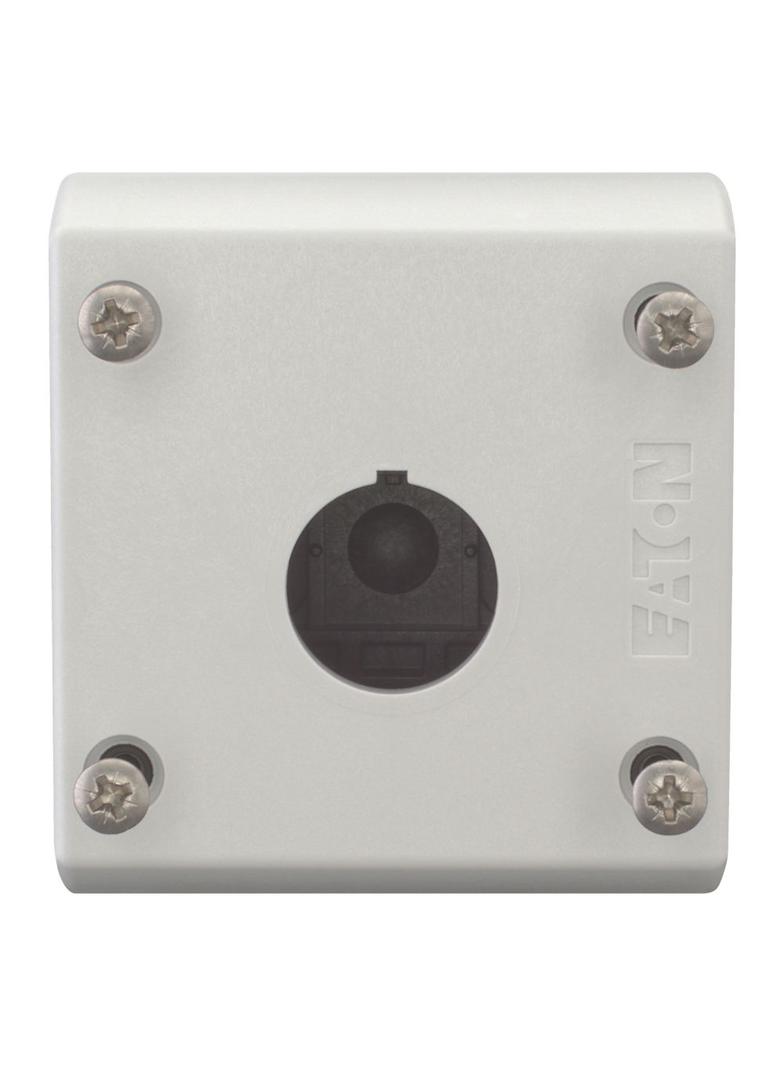M22-I1 Obudowa kasety 1-otworowa 22mm szara IP67 216535 EATON
