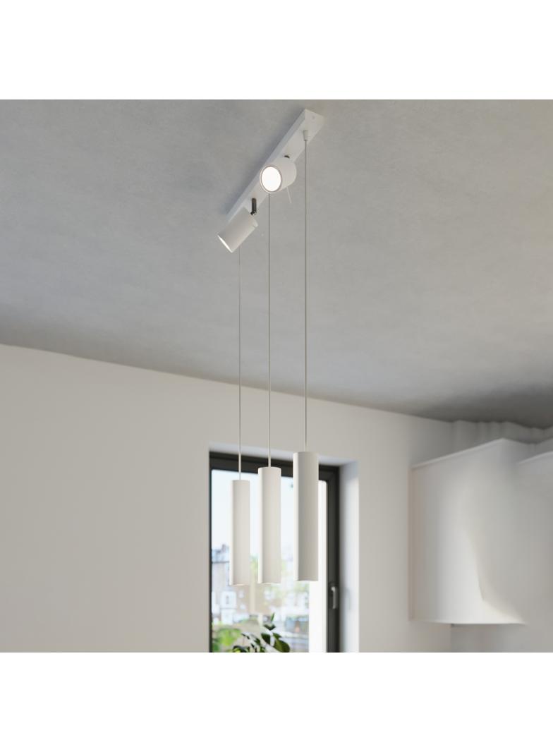 Sollux Lampa wisząca RING 3 biały SL.1098