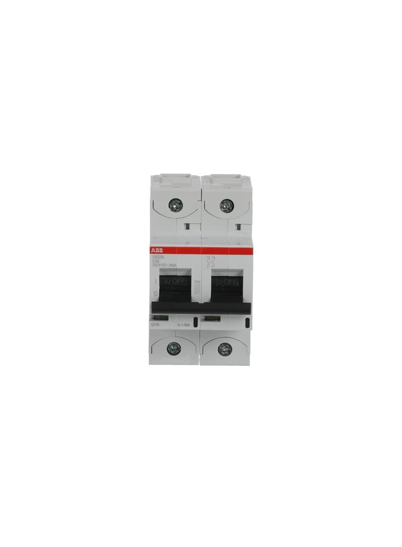 S802N-C40 Wyłącznik nadprądowy 36kA 2P C40A 2CCS892001R0404 ABB