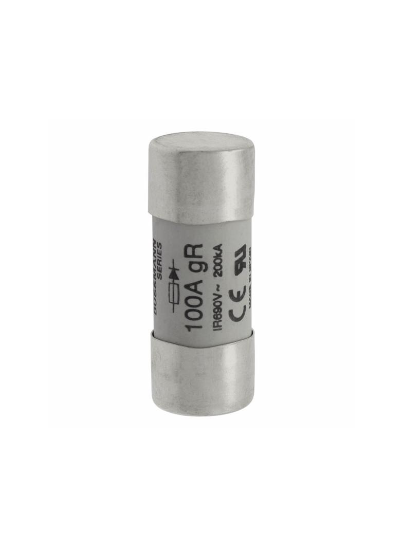 100A 690V AC gR 22X58mm FUSE W/O STRIKER Wkładka szybka 100A AC 690V 22x58 gR IEC UL FWP-100G22F EAT