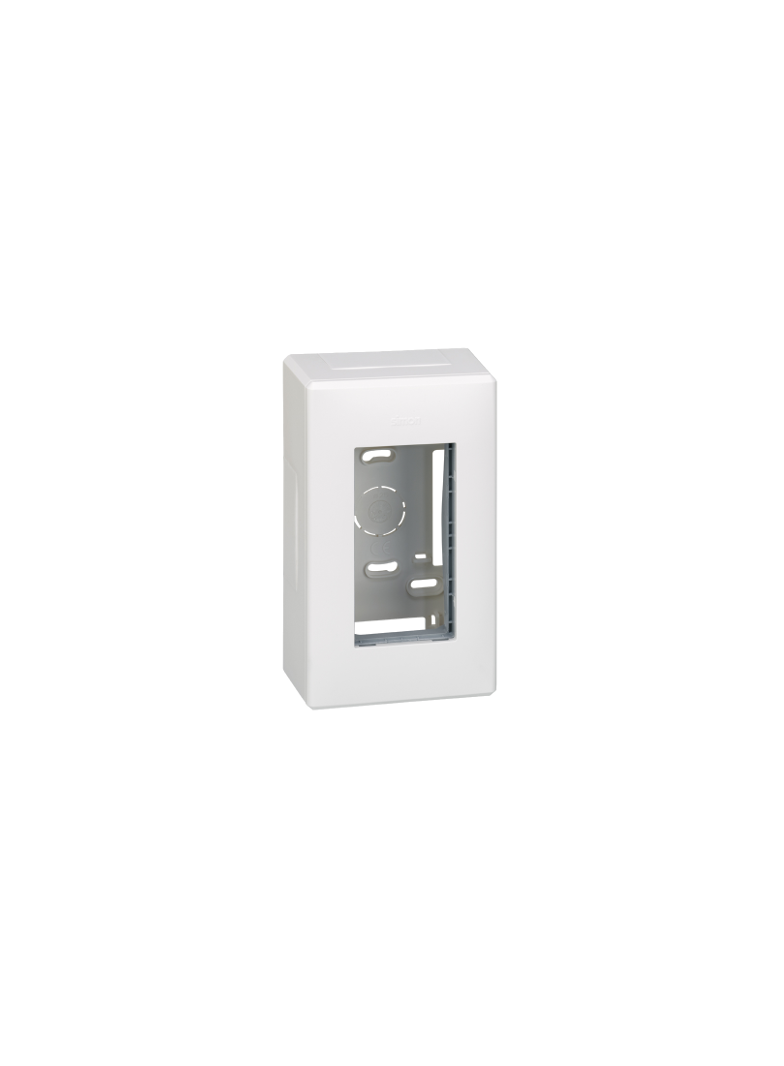 Simon Connect Obudowa natynkowa S500 1-modułowa 2x K45 kompletna aluminium 51000001-033 51000001-030 KONTAKT