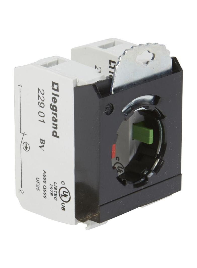 OSMOZ KORPUS KOMPLETNY, GŁÓWKA BEZ PODŚW. 1Z + 1R + UCHWYT POTRÓJNY ZACISKI ŚRUBOWE, Legrand