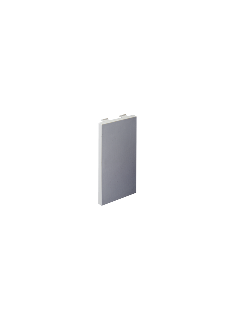 Simon Connect Zaślepka CIMA 108x52mm aluminium S17/8 KONTAKT