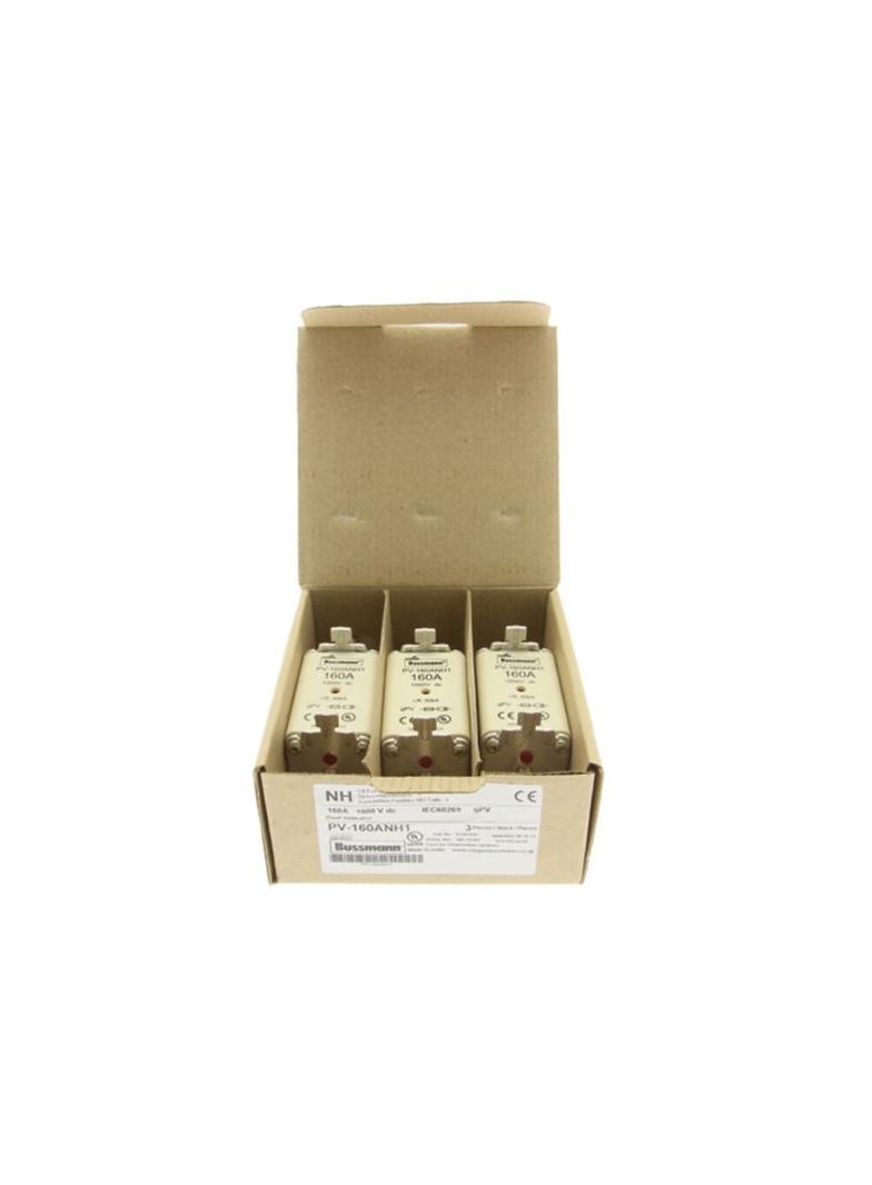 PV-160ANH1 Wkładka PV NH 160A 1000V DC PV rozmiar 1 podwójny wskaźnik PV-160ANH1 EATON