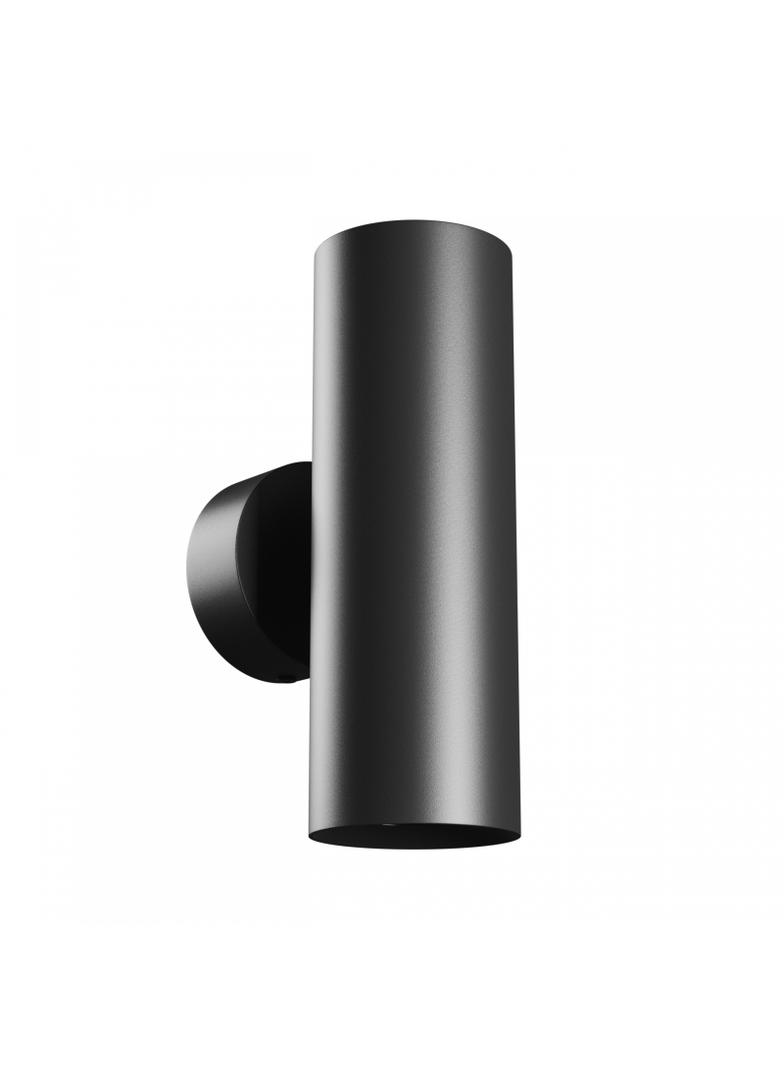 SQUALLA VARIOSA TUBO 2XGU10 KINKIET 230V IP20 55X160X90MM CZARNY OKRĄGŁA