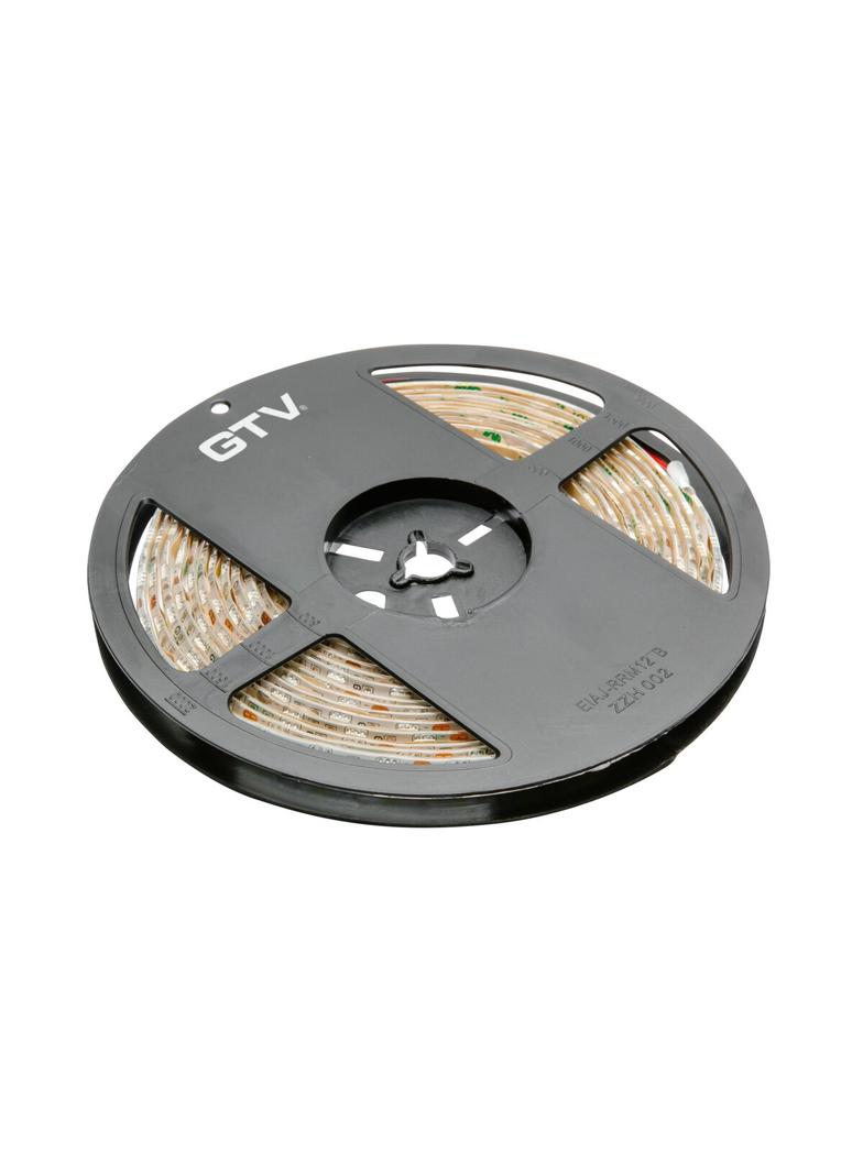GTV TAŚMA FLASH 5050, 300 LED CIEPŁY BIAŁY, 72W WODOODPORNA 10mm, ROLKA 5m LD-5050-300-65-CB GTV Poland