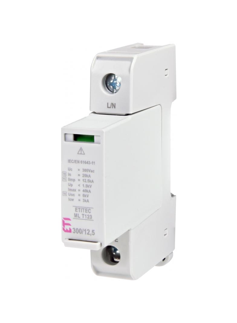 ETITEC ML T123 300/12,5 1+0 Ogranicznik przepięć T1, T2, T3 (B, C, D)