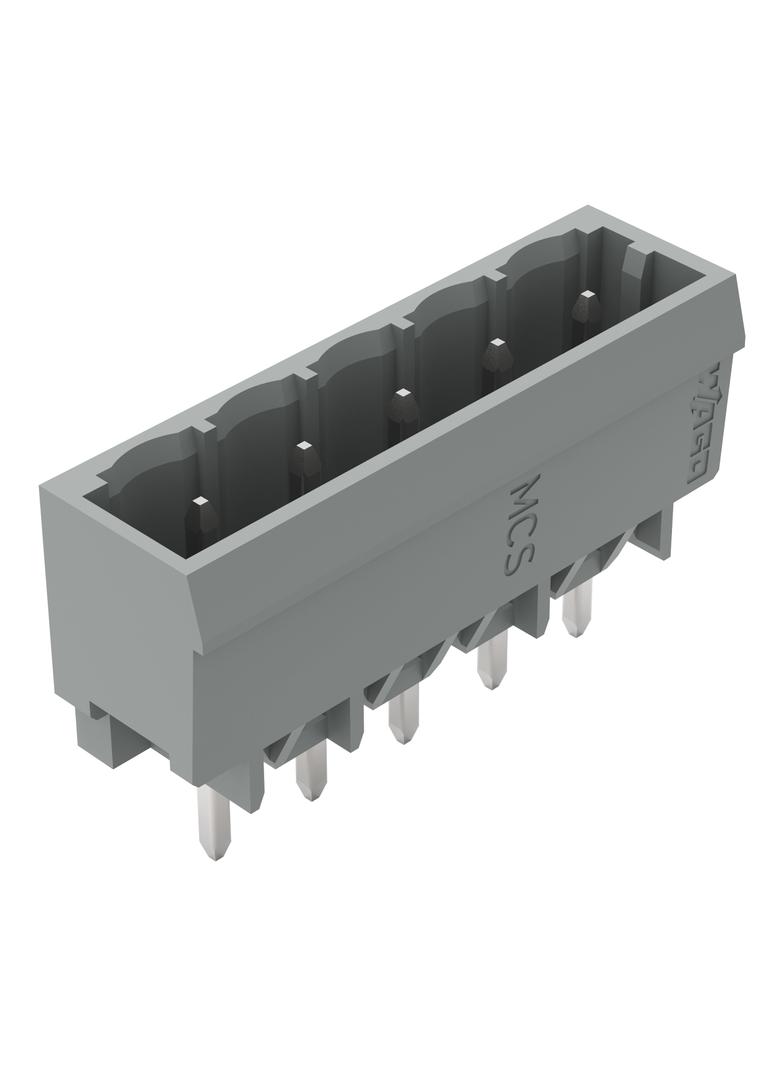 MCS-MIDI Classic wtyk 5-bieg. szary raster 5 mm /200szt./ WAGO