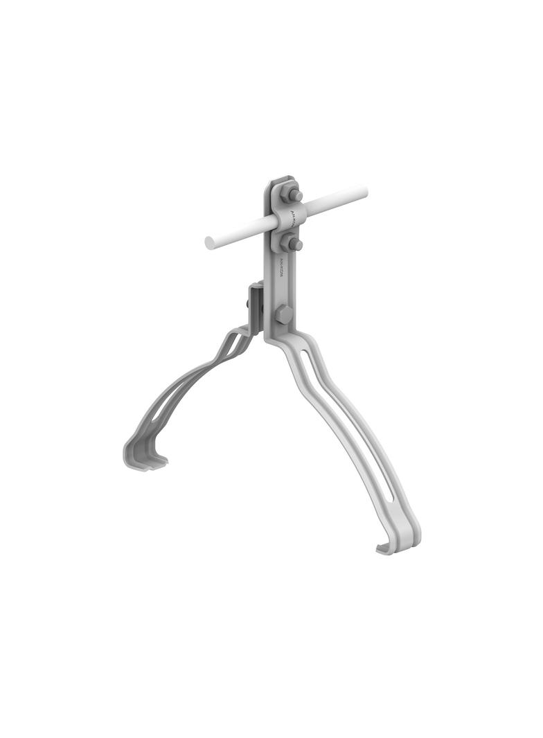 AN-151L/OG/-N Uchwyt gąsior.prof. Z-śruba WZÓR 16 H=10 cm /OG/