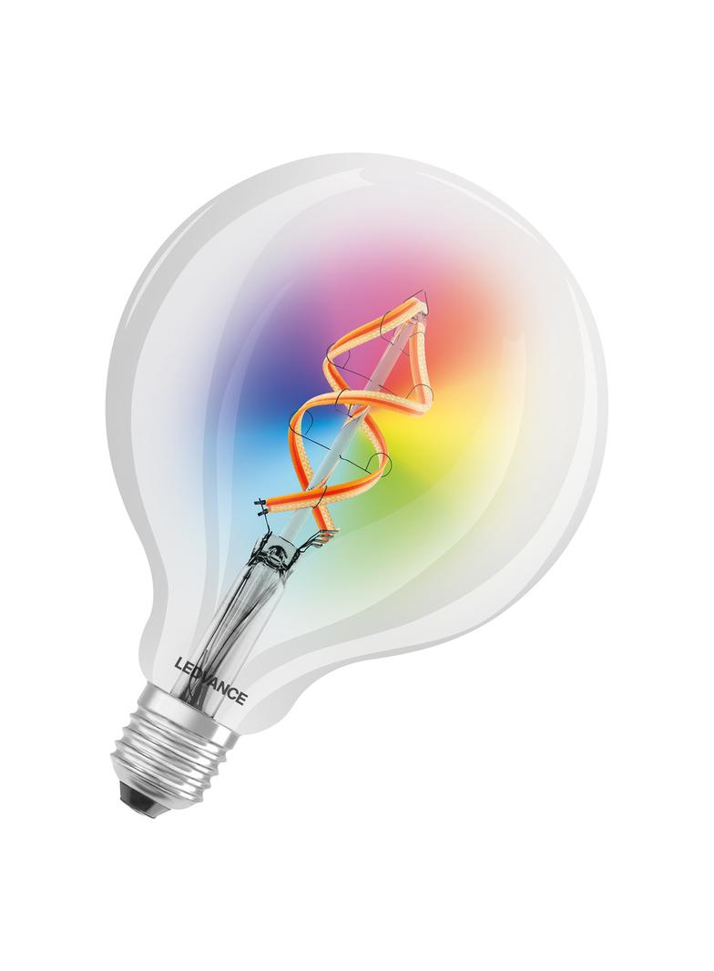 Lampa LED SMART+ WiFi CL Globe125 Filament szkło przezroczyste RGBW 30  4,5W/827 E27