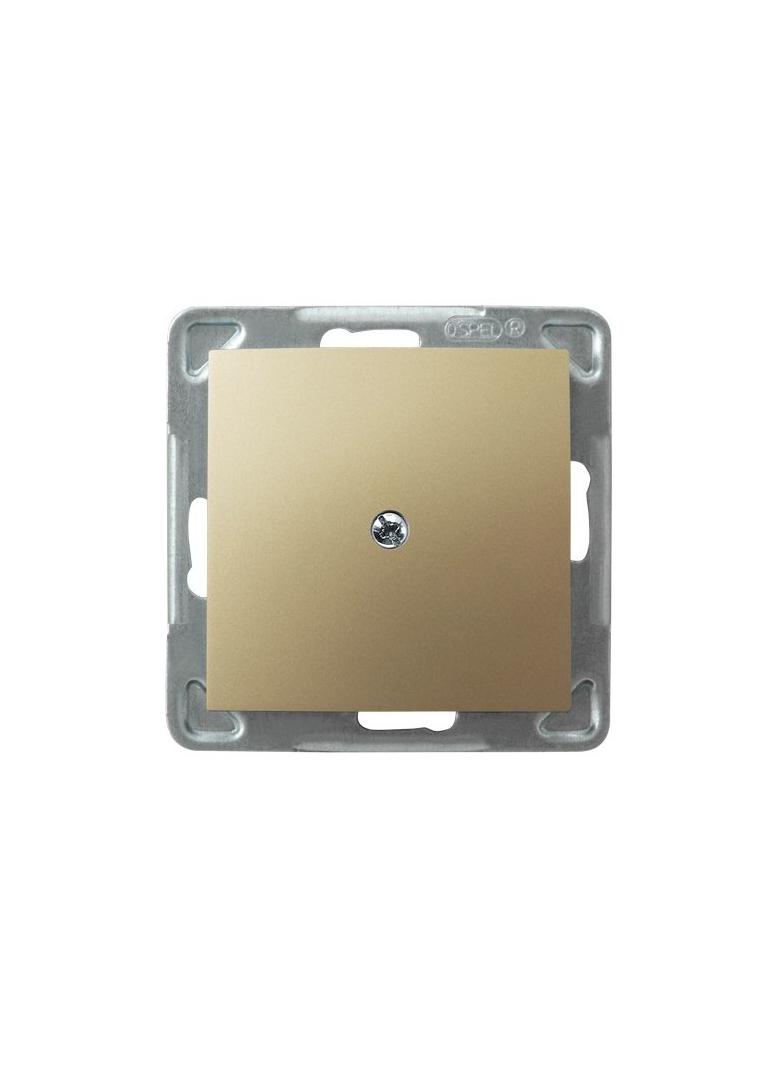 IMPRESJA Zaślepka - kolor złoty metalik