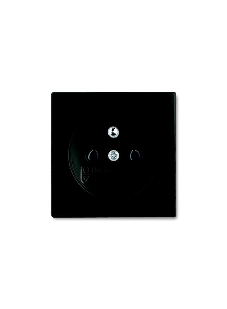 BASIC55 Pokrywa z przesłonami Do gniazda 20 M-500 czarny-chateau