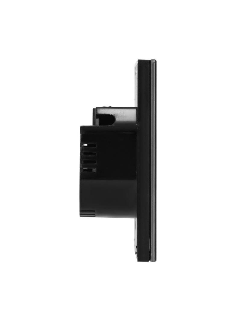 Włącznik podtynkowy podwójny Wi-Fi Tuya Smart Home czarny ORNO