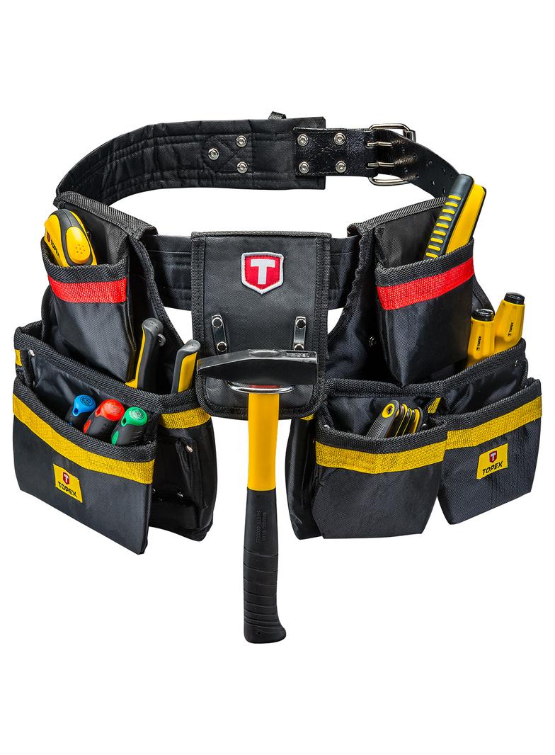 Pas monterski, 21 kieszeni