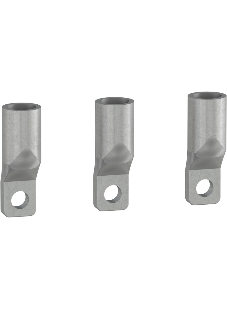 Compact NSX , zaciskane końcówki. kabl. - kabel Cu 120 mm2 - zestaw 3 szt.