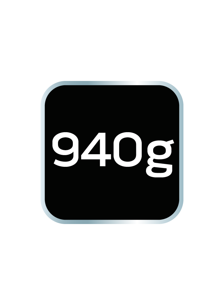 Młotek bezodrzutowy 940 g, monolityczna konstrukcja