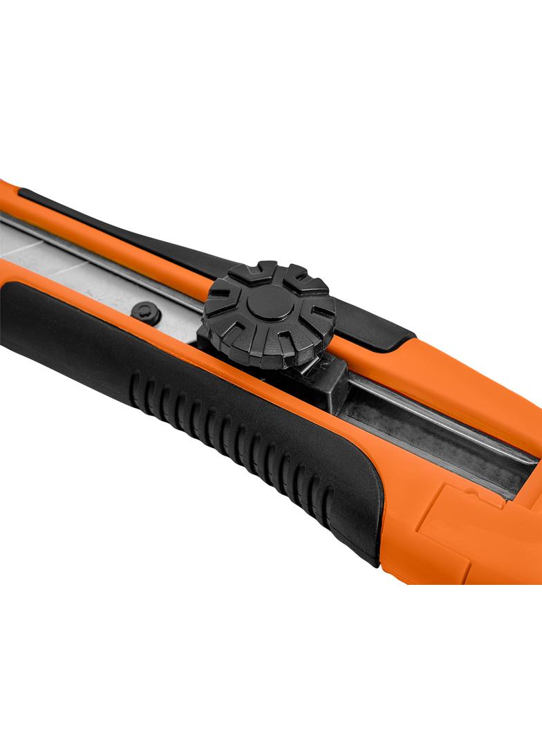 Nóż z ostrzem łamanym 18 mm, blokada śrubowa