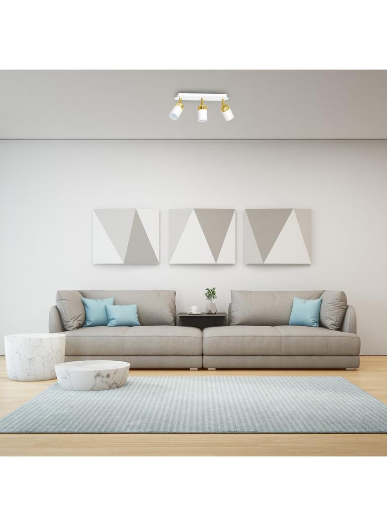 Milagro plafon (reflektorki) Jocker /Gold  3xGU10 biało/złoty MLP6130