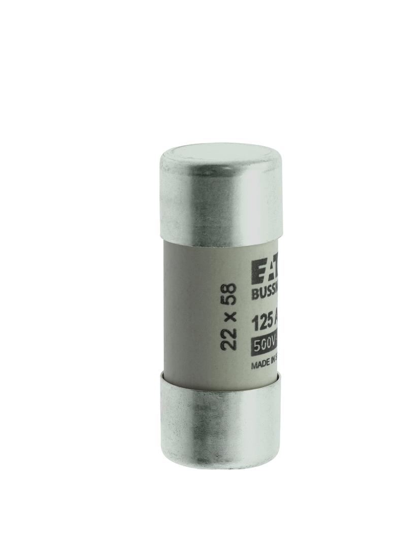 CYLINDRICAL FUSE 22 x 58 125A GG 400V AC Wkładka cylindryczna 22 x 58mm 125A GG 400V AC C22G125 EATO