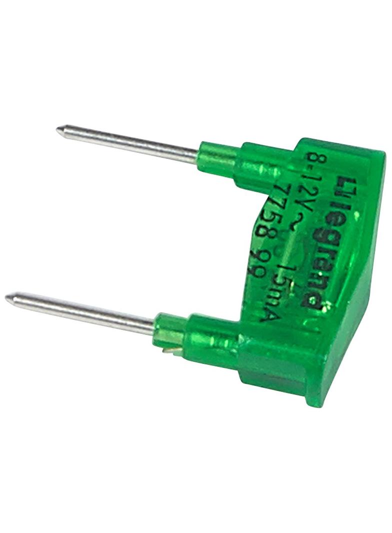 PLEXO55 ŻARÓWKA ZIELONA 15MA/12V, Legrand