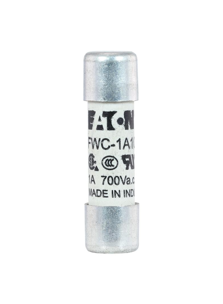 1AMP 700V AC UL FERRULE 10x38MM FUSE Wkładka szybka 1A AC 700V 10x38 mm aR UL FWC-1A10F EATON