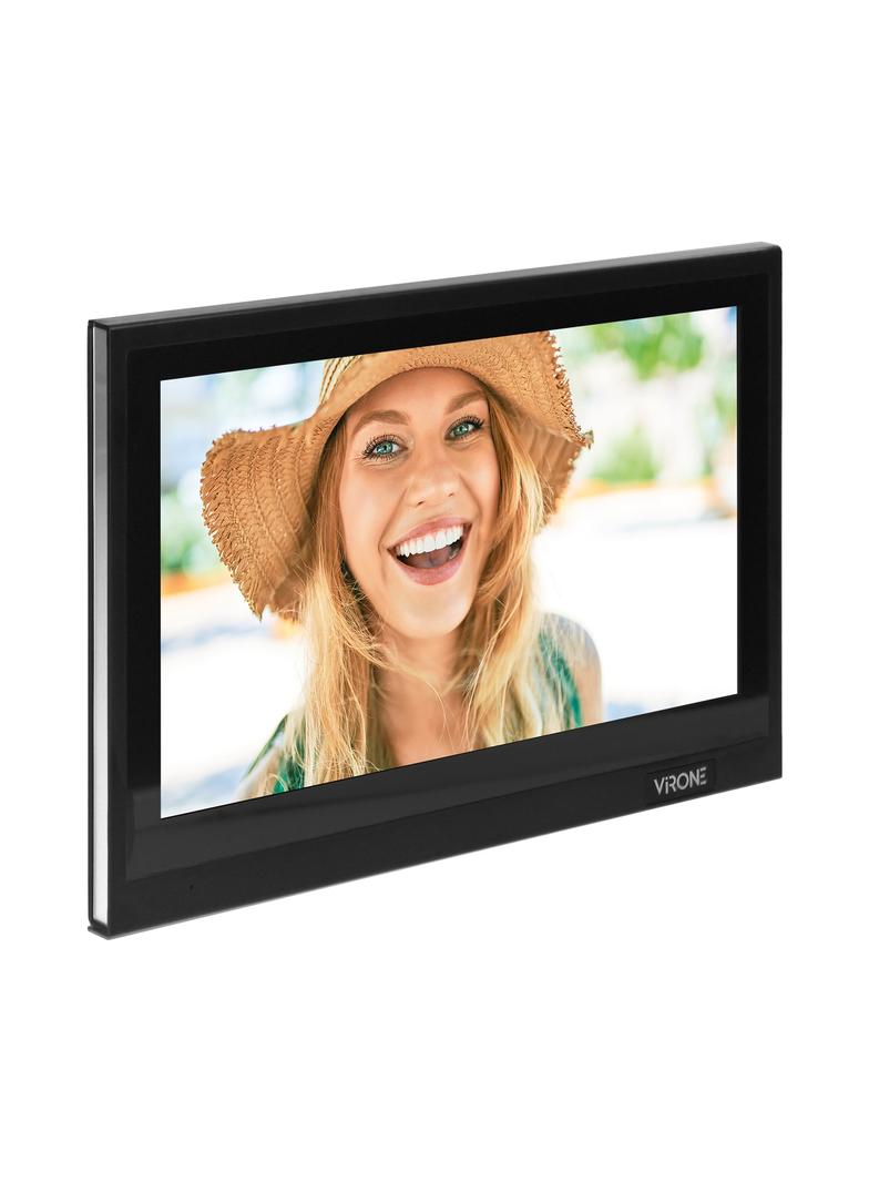 Zestaw wideodomofonowy bezsłuchawkowy monitor 10" LCD menu OSD WI-FI + APP na telefon z gniazde VDP-