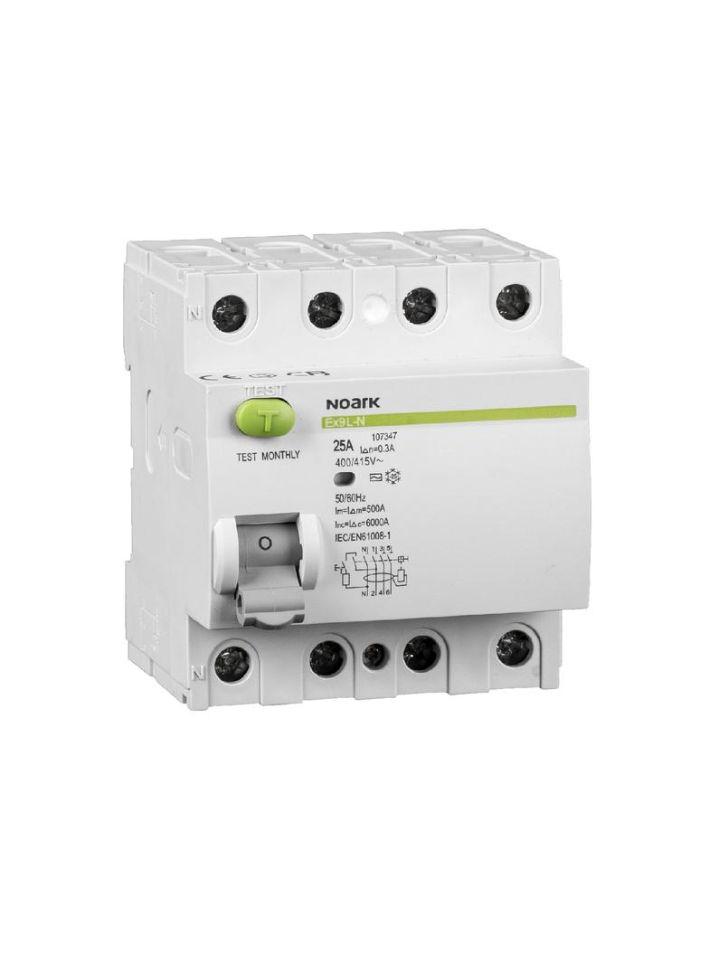 Ex9L-N Wyłącznik różnicowoprądowy 6kA 4P 16A 300mA typ A