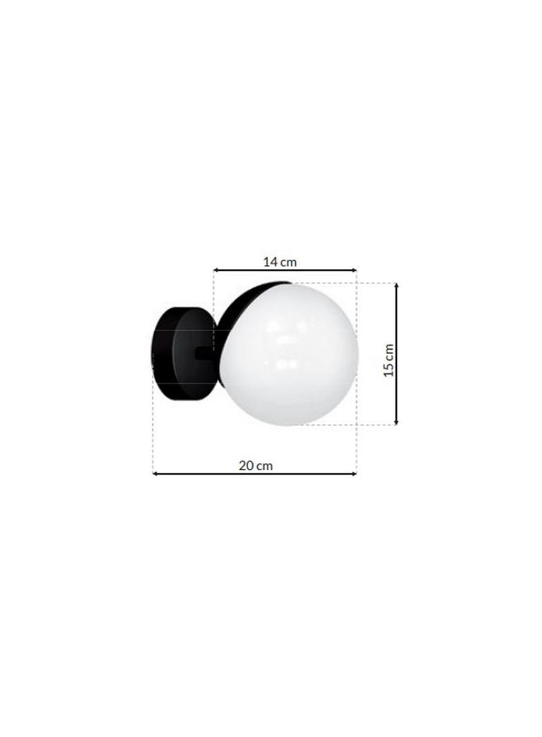 Milagro kinkiet Sfera Black E14 MLP8854