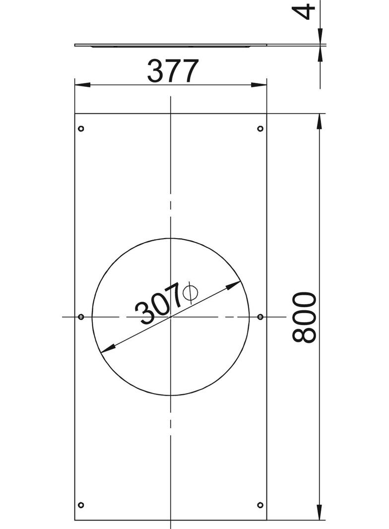 OKA/DGR9/400, POKRYWA MONTAŻOWA OKA