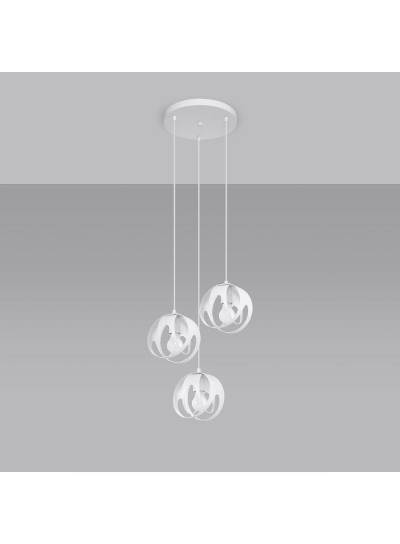 Lampa wisząca TULOS 3P biała