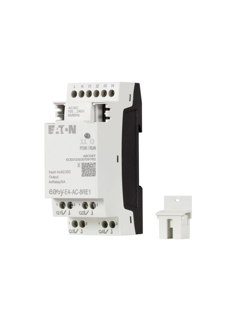 EASY-E4-AC-8RE1 easyE4 rozszerzenie 230VAC/DC, 4DI, 4DO-R 197221 EATON