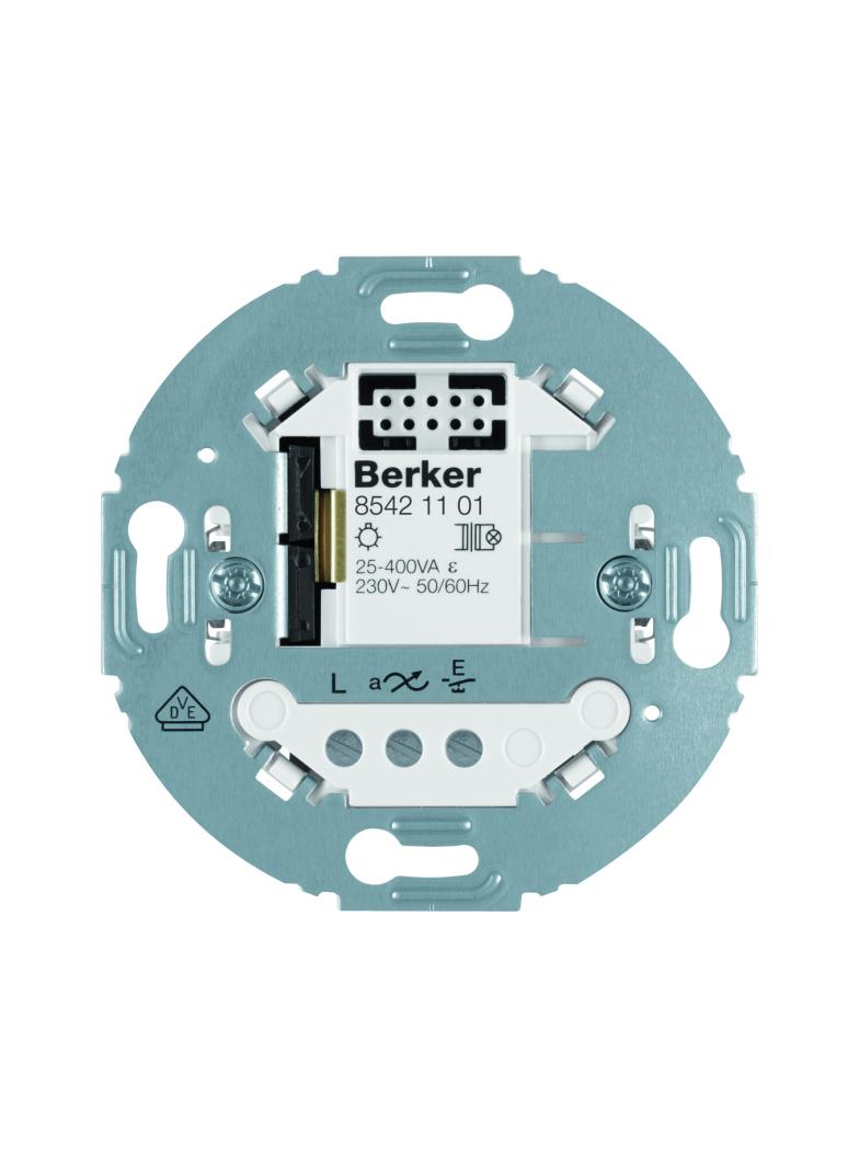 BERKER R.classic/Serie 1930/Glas KNX RF Ściemniacz przyciskowy mechanizm Berker.Net zaciski śrubowe