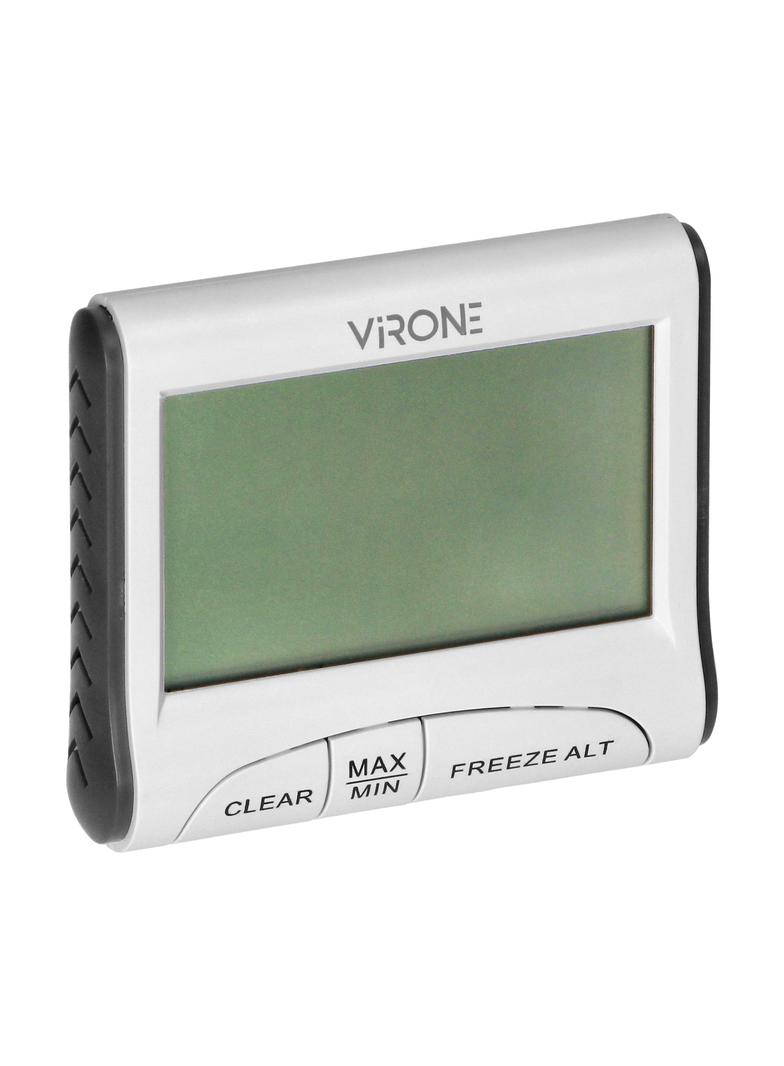 Przewodowa stacja pogodowa z pomiarem temperatury zewnętrznej i wewnętrznej oraz wilgotności biała W