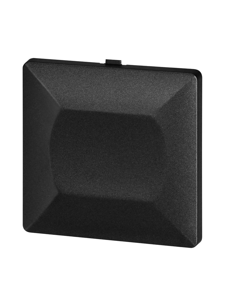 Zaślepka ramki Pearl, Z-Ra P, czarny