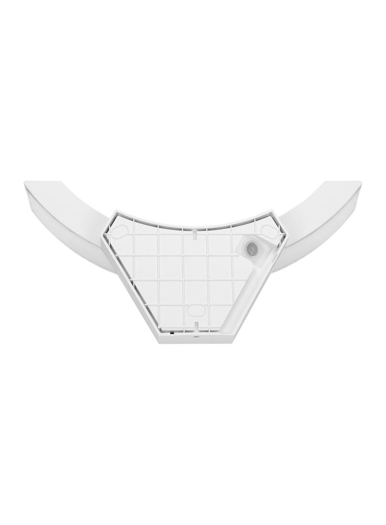 SPINEL LED 10W, oprawa ogrodowa z czujnikiem ruchu 140st, 800lm, IP54, 4000K, IK10, biała AD-OP-6119WLPMR4 ORNO