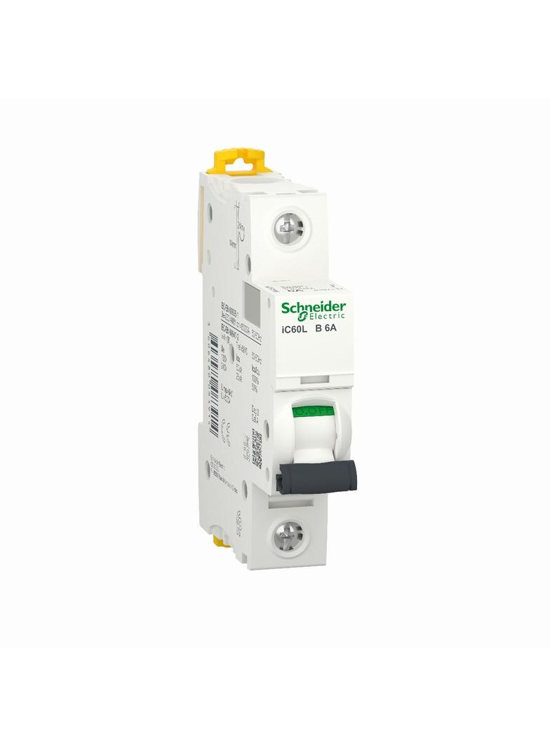 Wyłącznik nadprądowy Acti9 iC60L 1P B6A A9F93106 Schneider