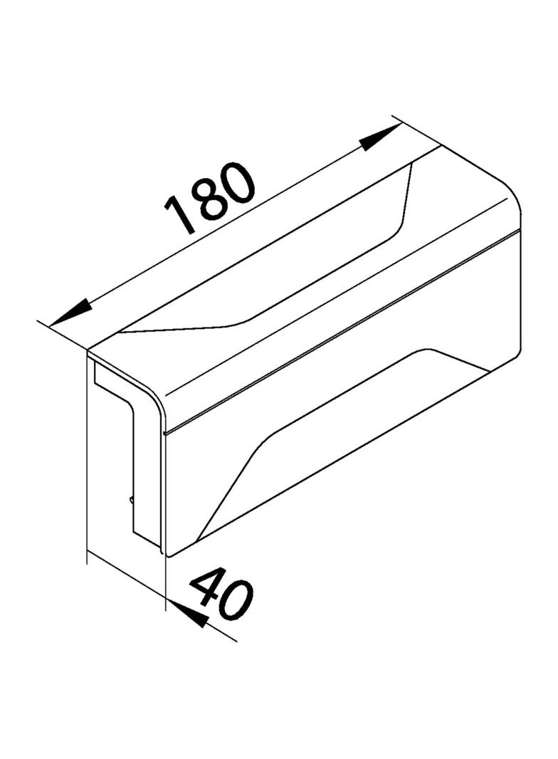 tehalit.SL Element T 20x55 aluminium SL200558D1 HAGER