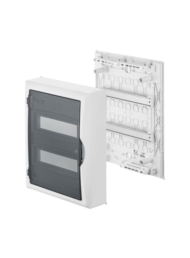 ECONOMIC BOX RN 2/24 drzwi transparentne (N+PE) l P 40