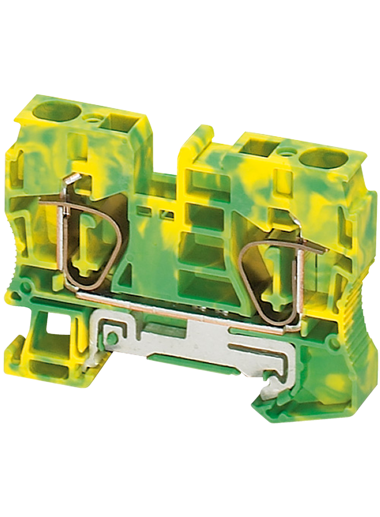 Złączki NSY, zacisk sprężynowy uziemienie ochronne 2 punktowy NSYTRR102PE