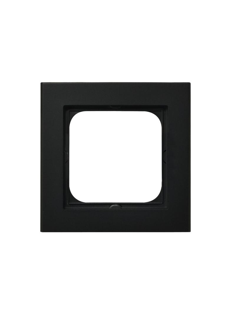 SONATA Ramka pojedyncza - kolor czarny metalik