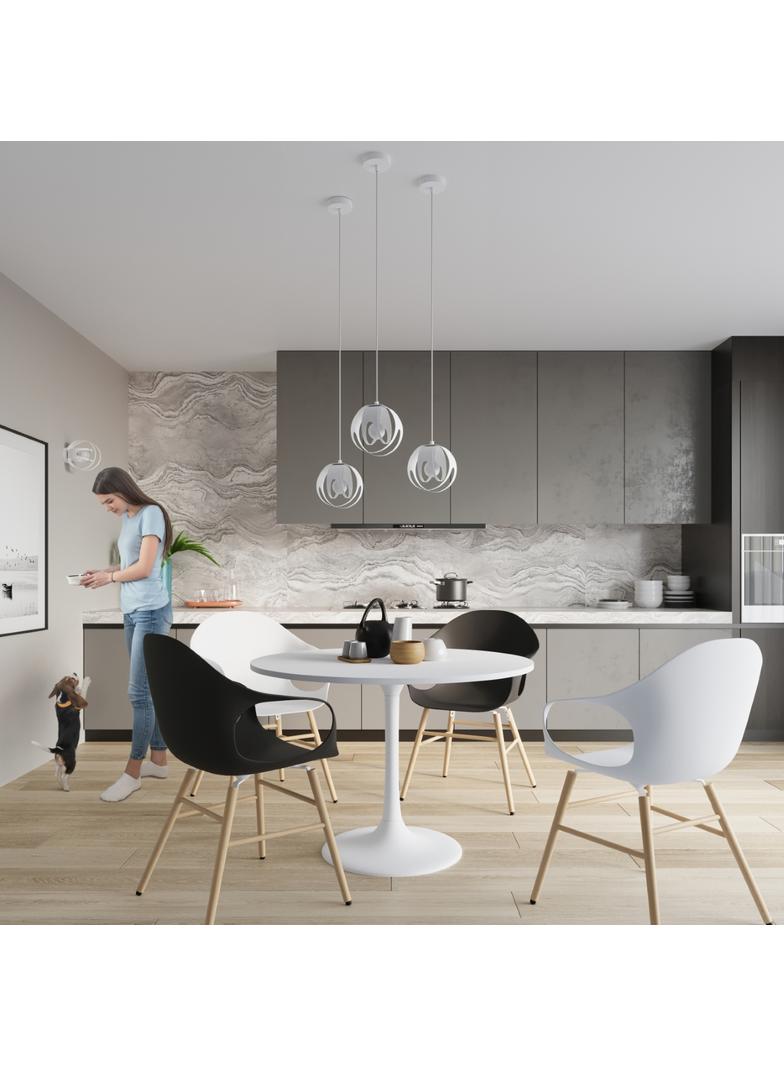 Lampa wisząca TULOS 3L biała