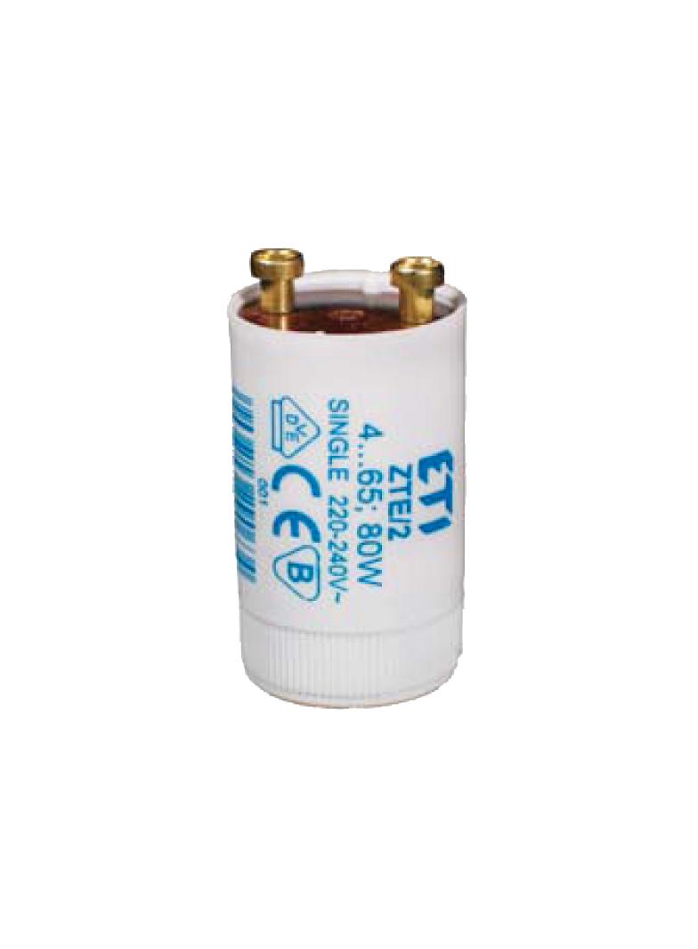 Zapłonnik do świetlówek ZTE/2 4…65W 80W ZTE/2 4-65W,80W 009512110 ETI