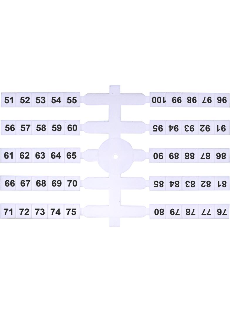 Oznacznik elastyczny (4 x 50 szt.) EO3 51-100 003901774 ETI