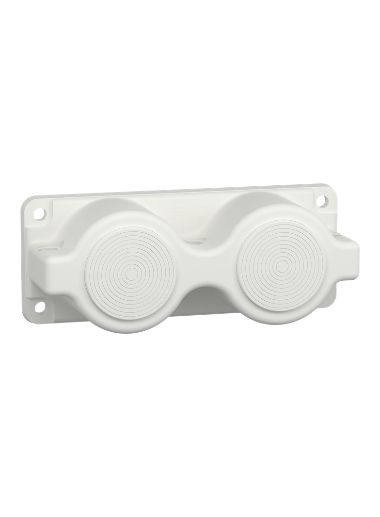 Rozdzielnice PrismaSet płyty dławicowe z nacięciami 2 otwory 66mm LVS08897 Schneider